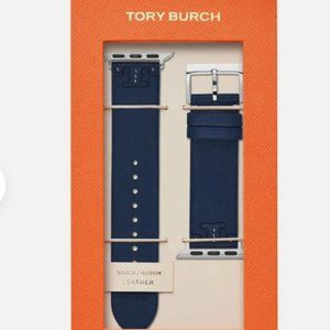 Like New Tory Burch Apple Watch band 38/40mm Blue